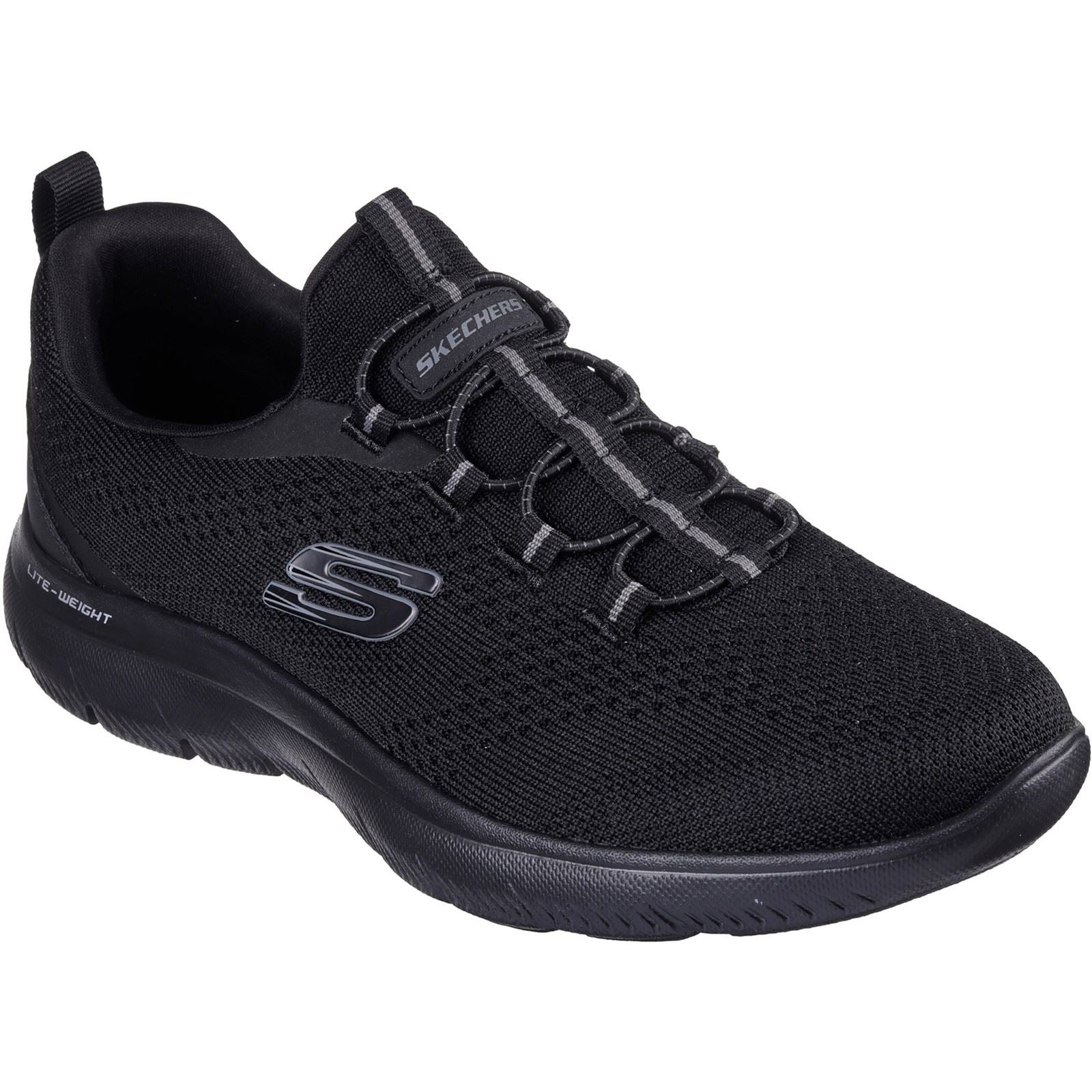 Skechers Summits Tallo Textile Men's Black Trainers
