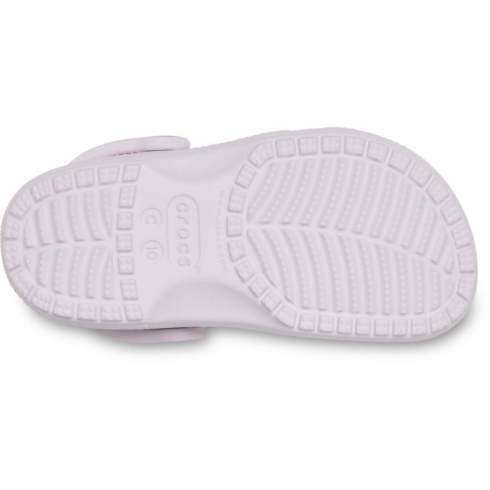 Crocs Classic Clog Toddler EVA Girl's Grape Ice Casual Shoes - Clogs