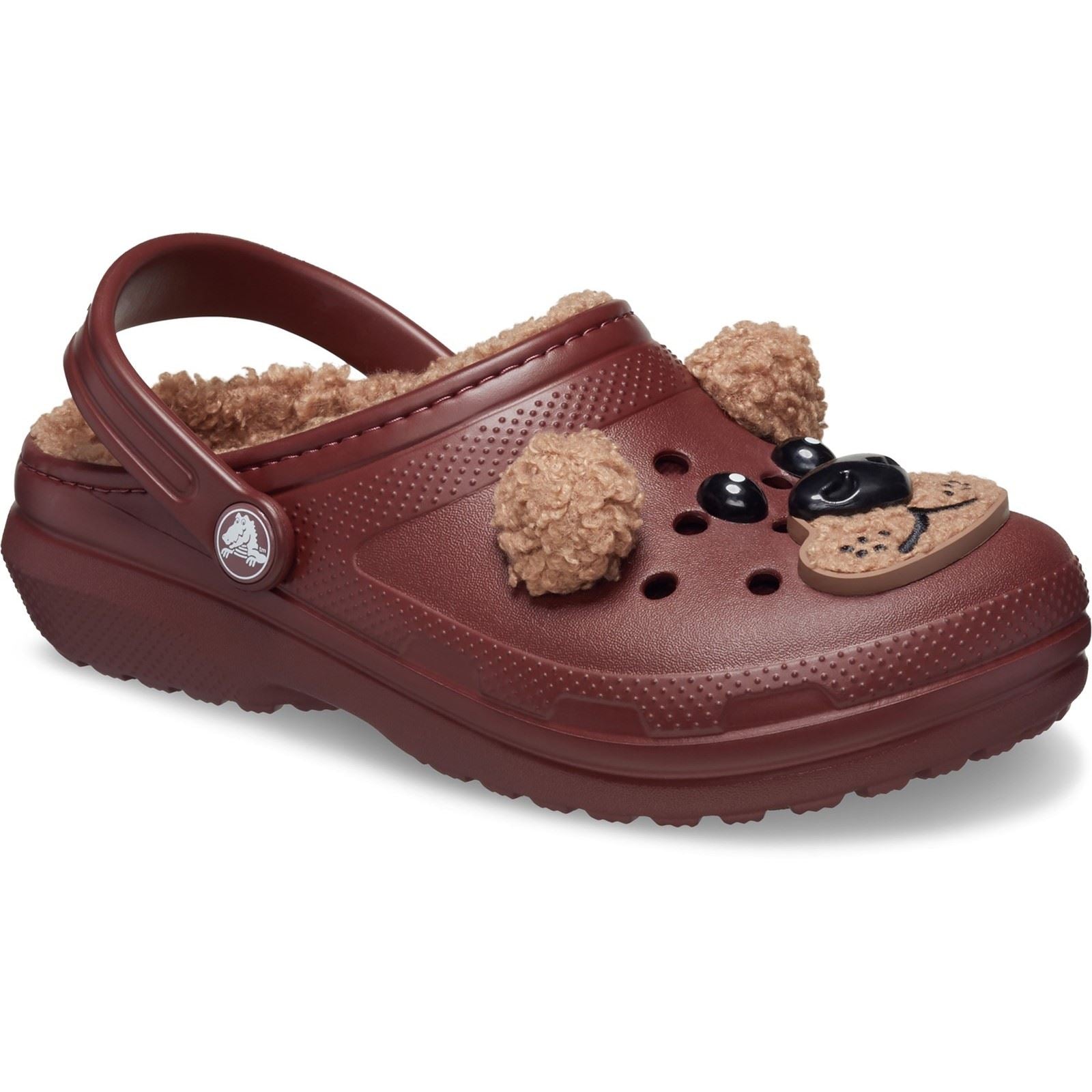 Crocs Toddler Classic Lined Synthetic Bear Clogs