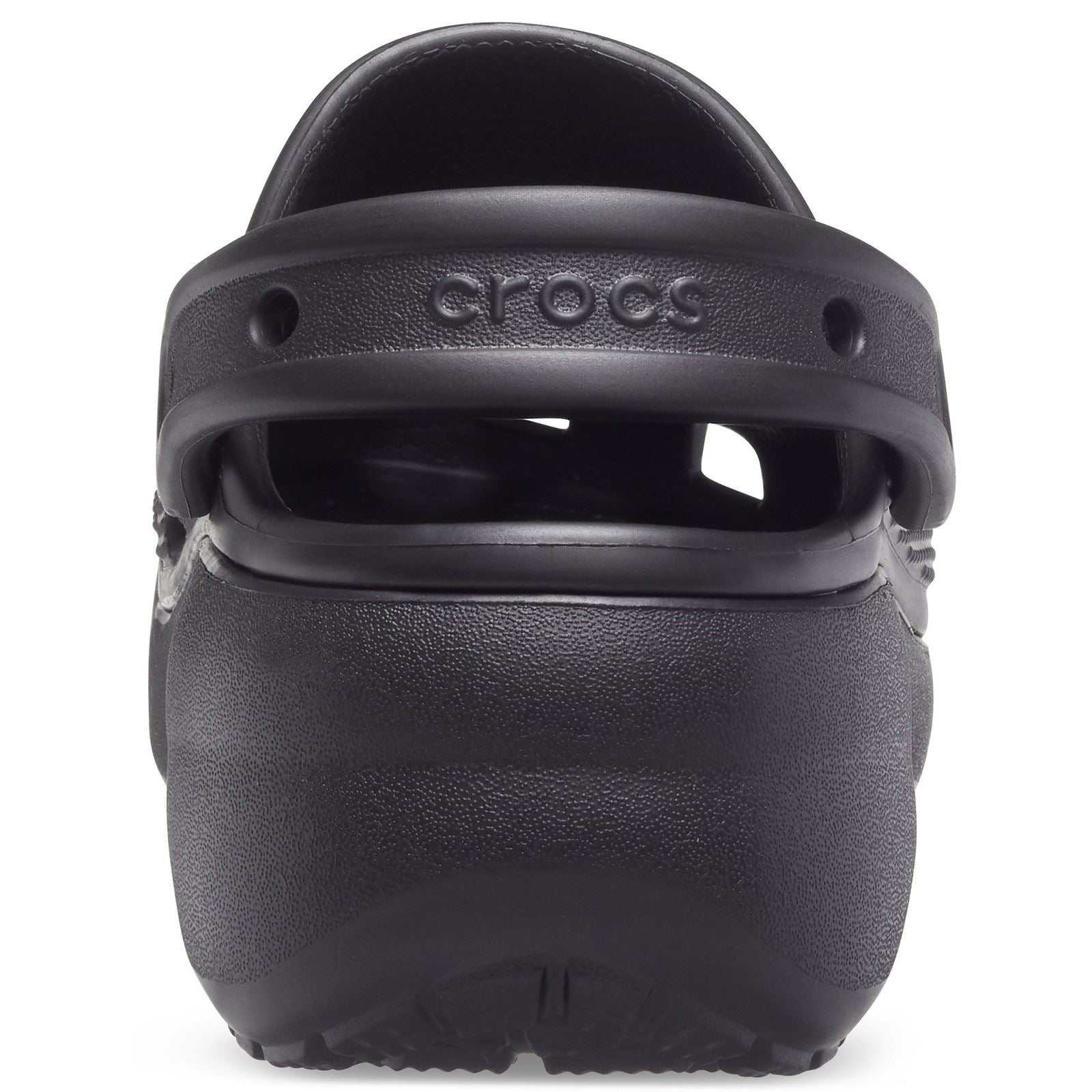 Crocs Classic Platform Synthetic Women's Black Clogs