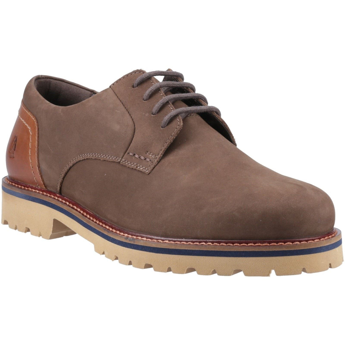 Hush Puppies Marcus Nubuck Men's Brown Lace-Up Shoes