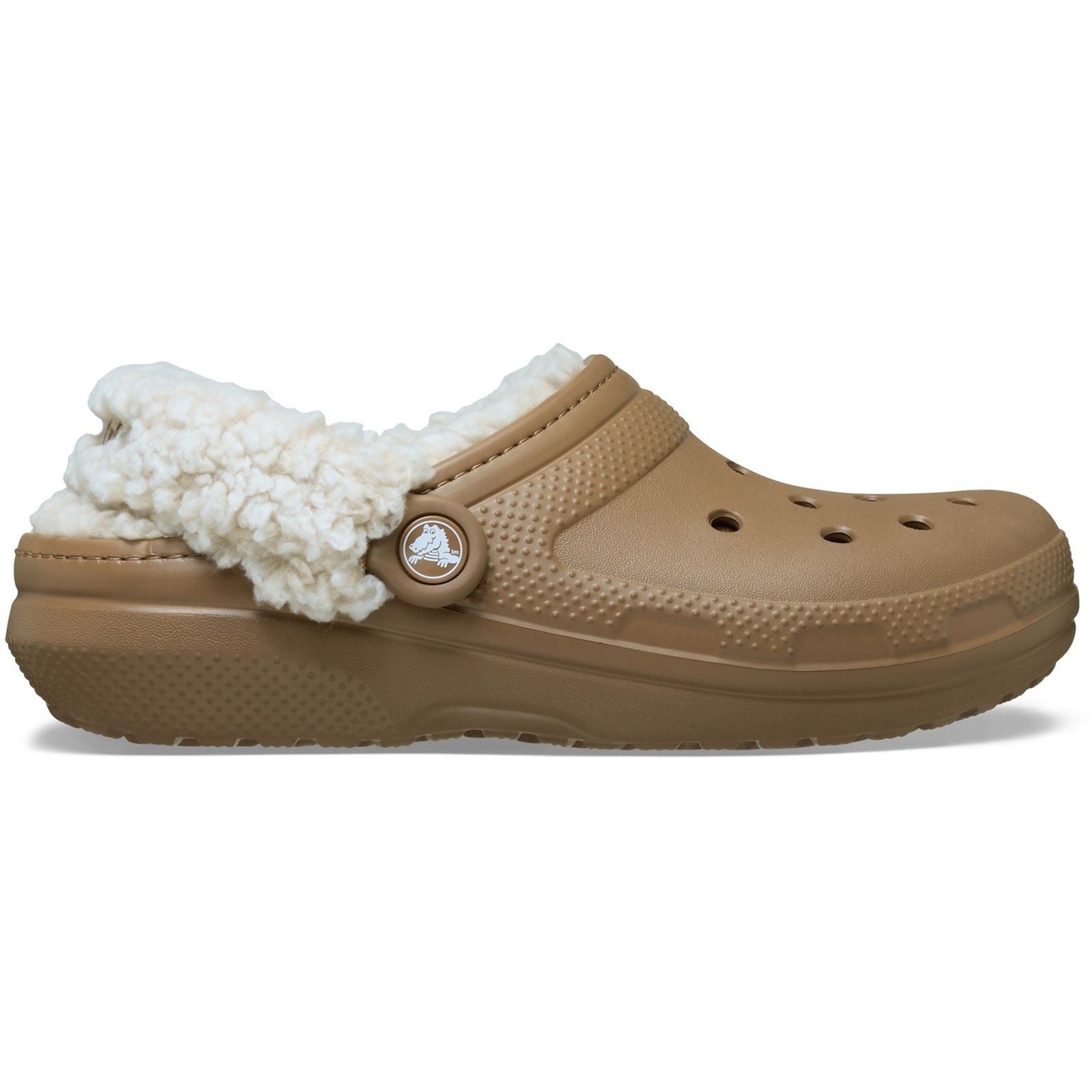 Crocs Classic Fleece Lined Thermoplastic Sepia Clogs