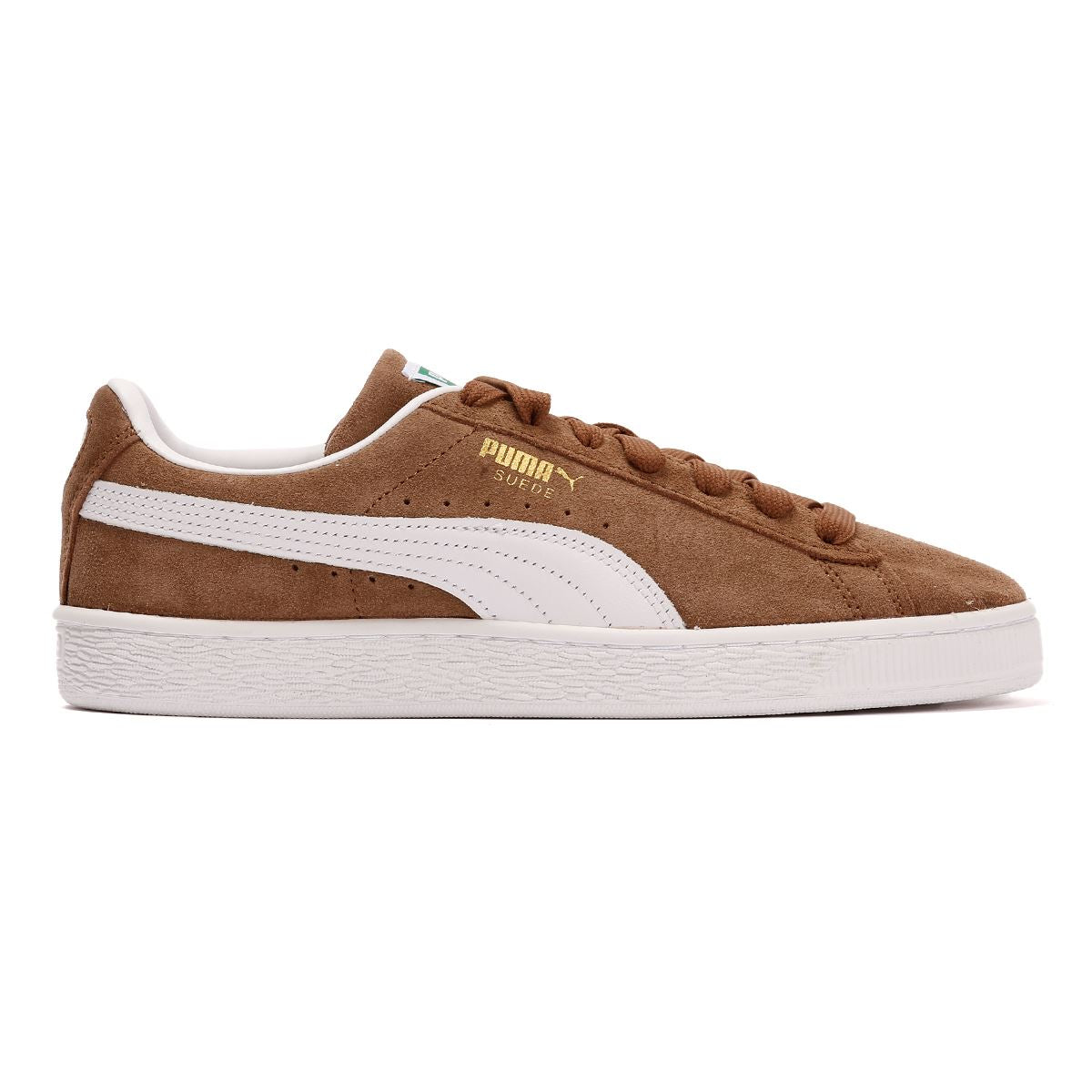 Puma Classic Suede Haute Coffee/White Trainers