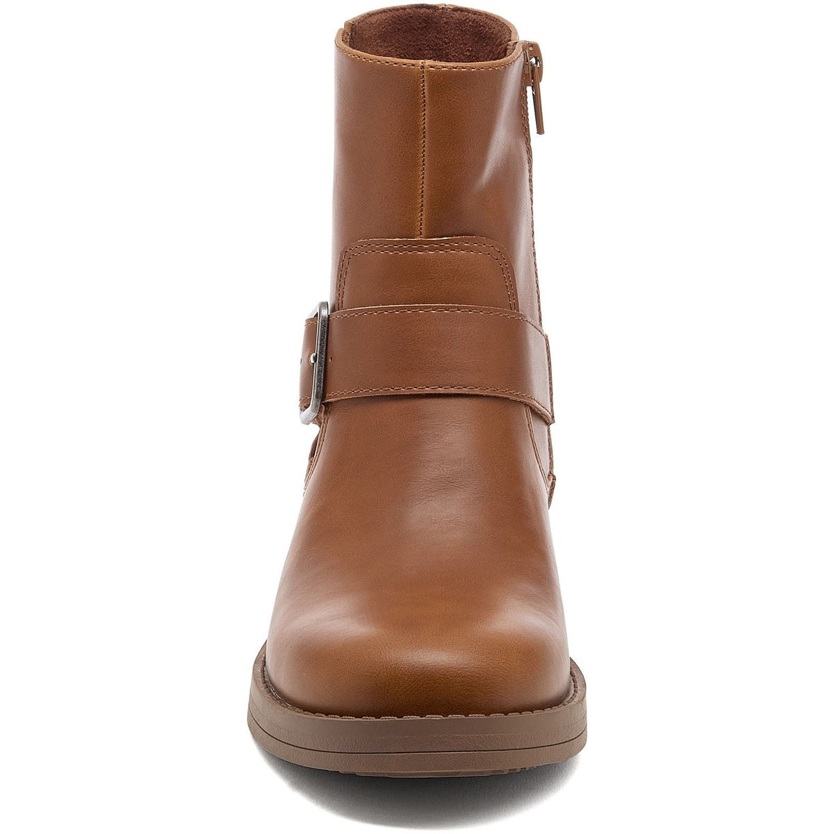 Rocket Dog Freddie Titan Polyurethane Women's Cognac Heeled Ankle Boots
