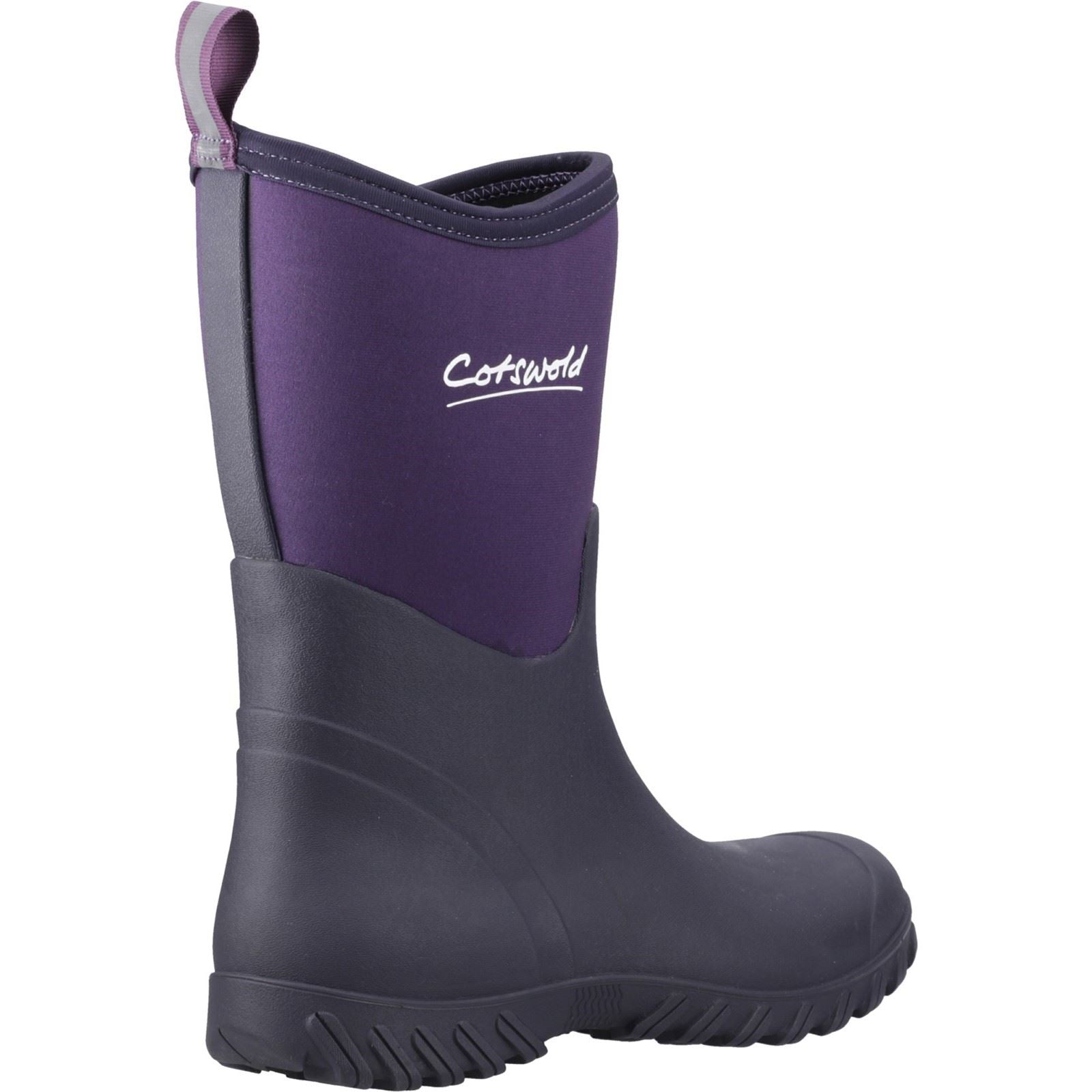 Cotswold Ashmead Rubber Women's Purple Wellington Boots