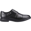 Hush Puppies Kane Leather Men's Black Double Monk Shoes