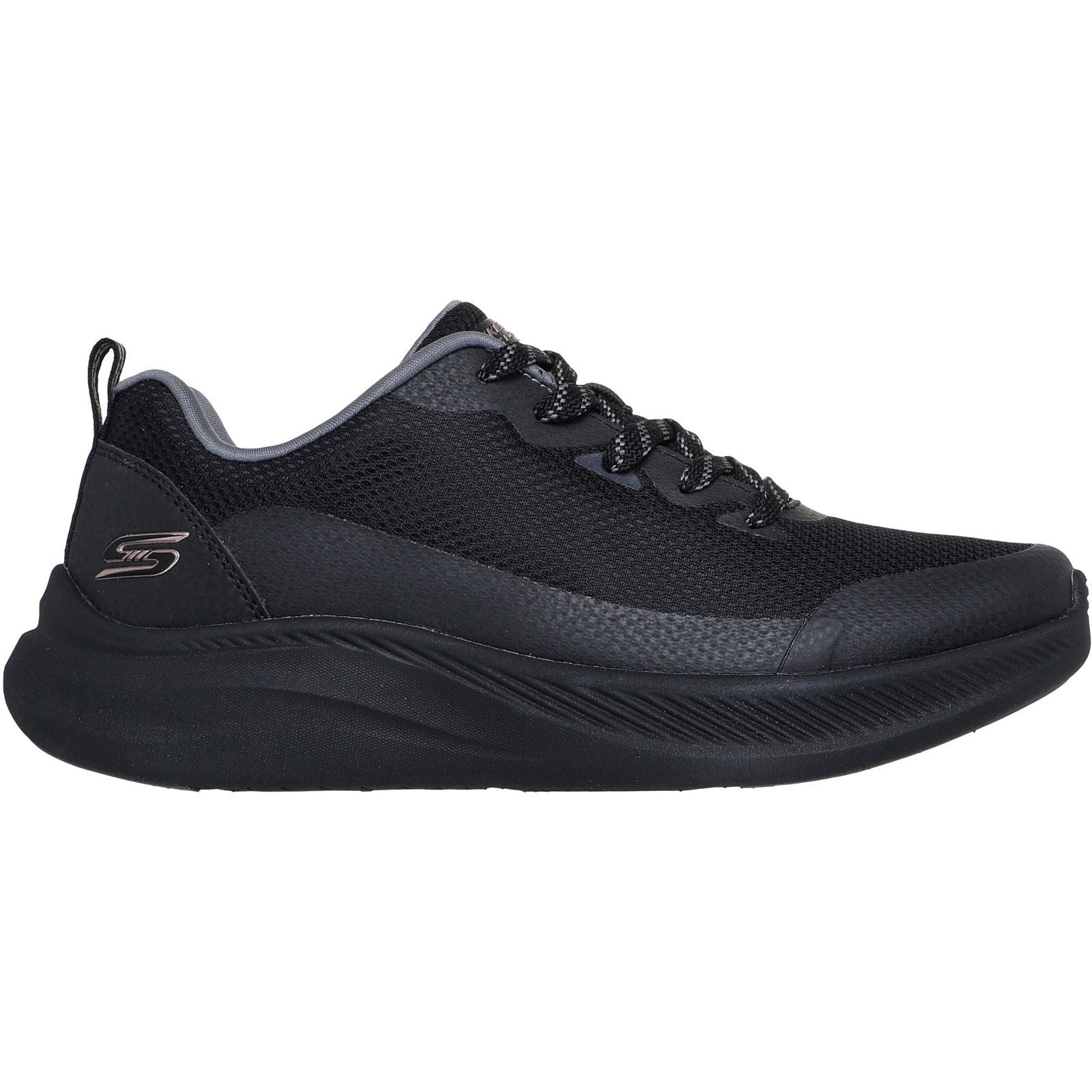 Skechers Bobs Moda Flex Textile Women's Black Trainers