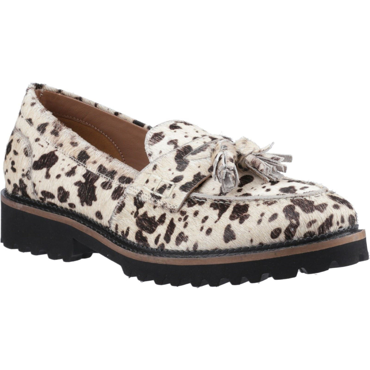 Hush Puppies Ginny Suede Women's Animal Loafers