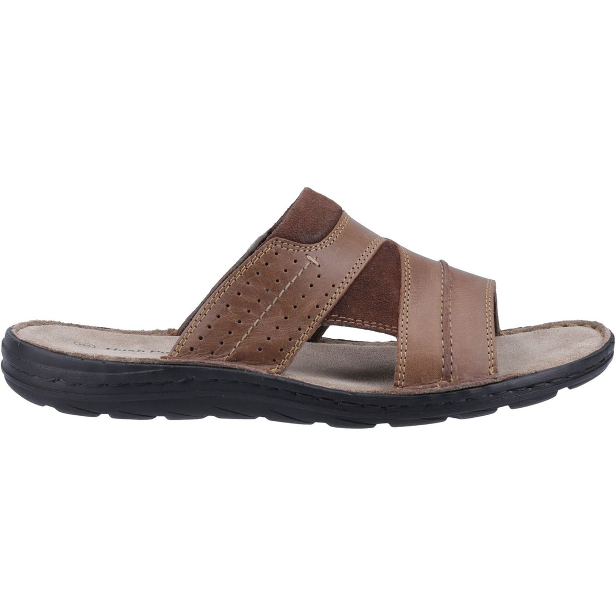 Hush Puppies Archer Leather Men's Brown Sandals