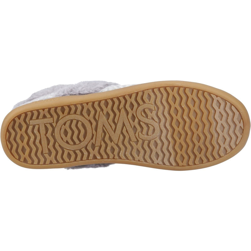 TOMS Oslo Synthetic Women's Drizzle Grey Slippers