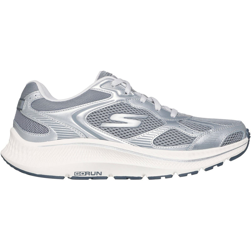 Skechers GO RUN Consistent 2.0 Volt Leather Women's Grey/Silver Trainers