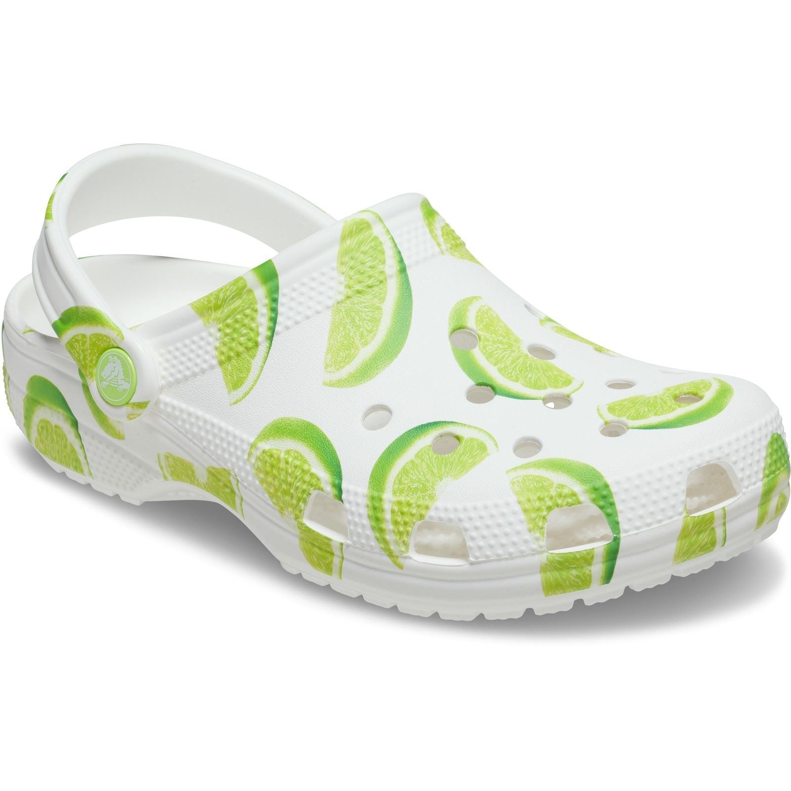 Crocs Classic Graphic EVA Women's Lime Standard Clogs