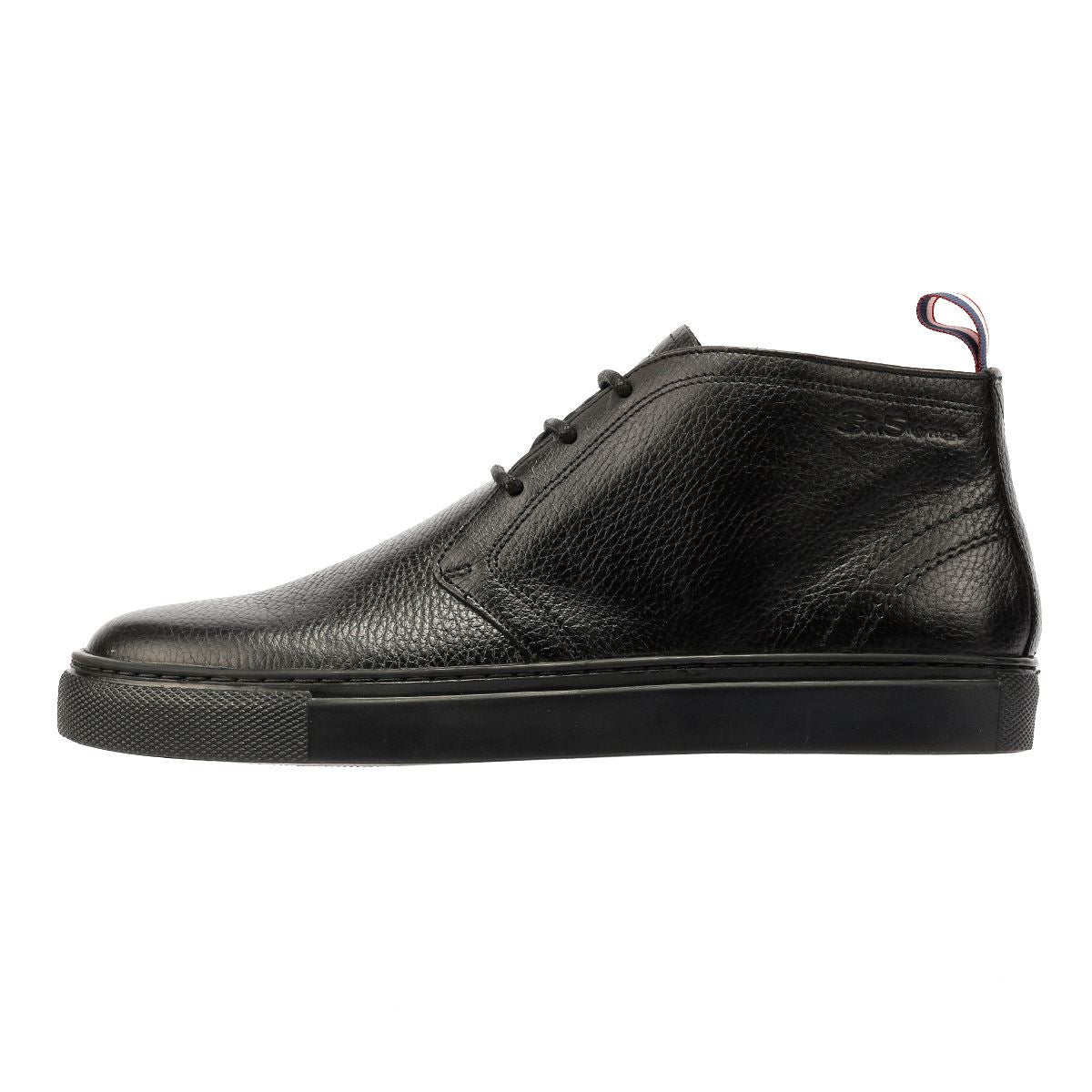Ben Sherman Parka Leather Men's Black Boots
