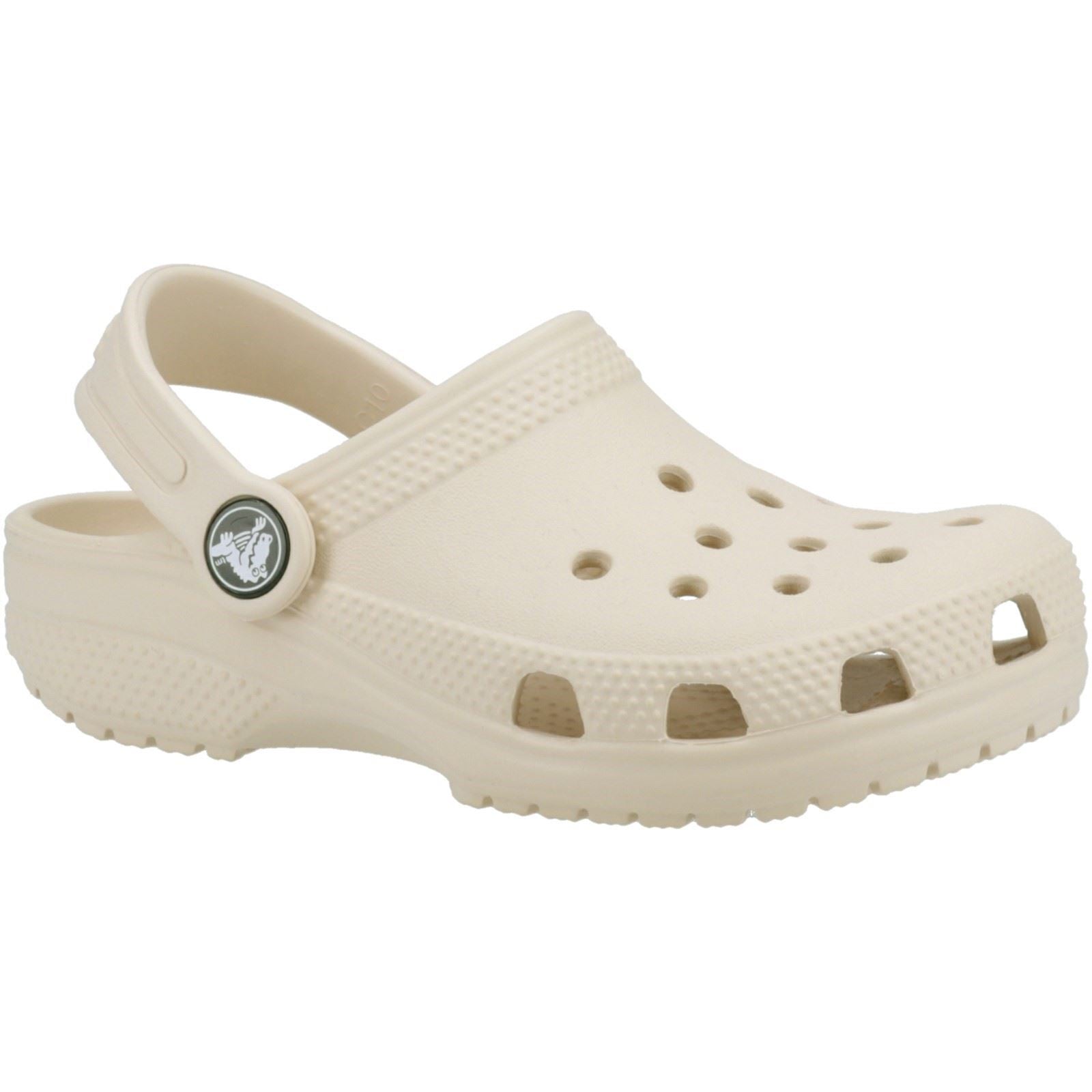 Crocs Kids' Classic Synthetic Bone Clogs