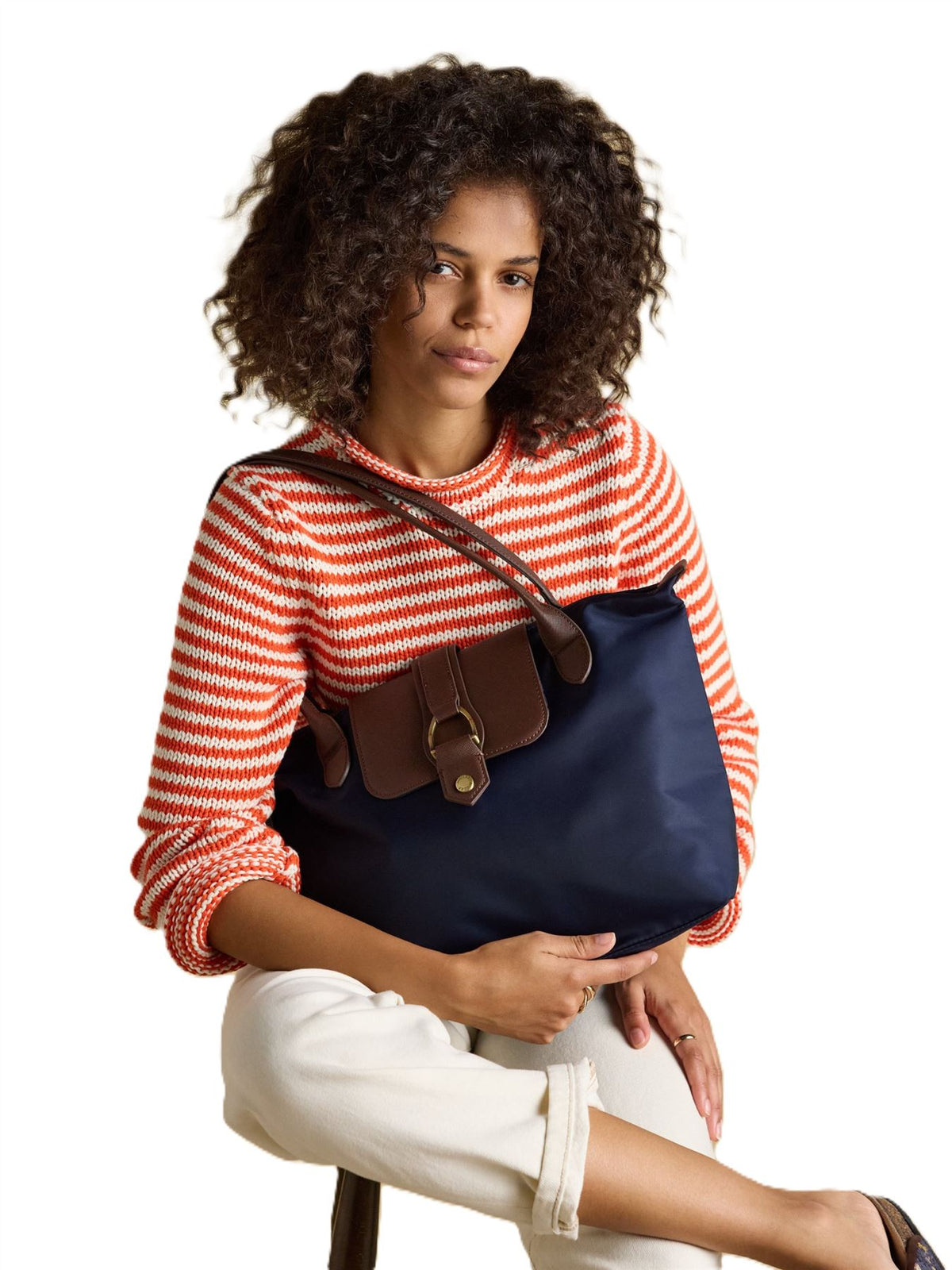 Joules Edie Women's Navy Large Shoulder Bag