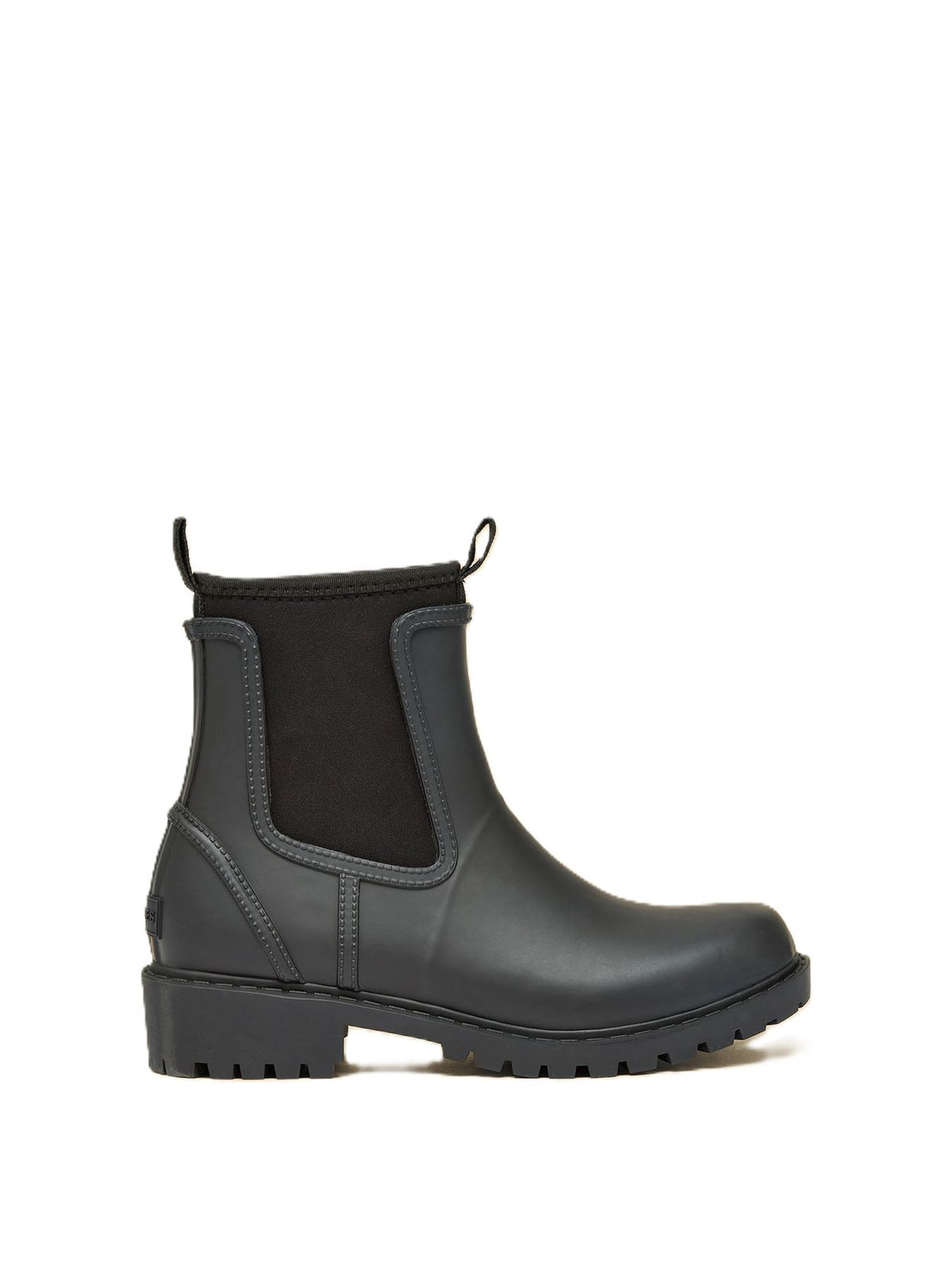Joules Oakfield Rubber Women's Black Wellington Chelsea Boots