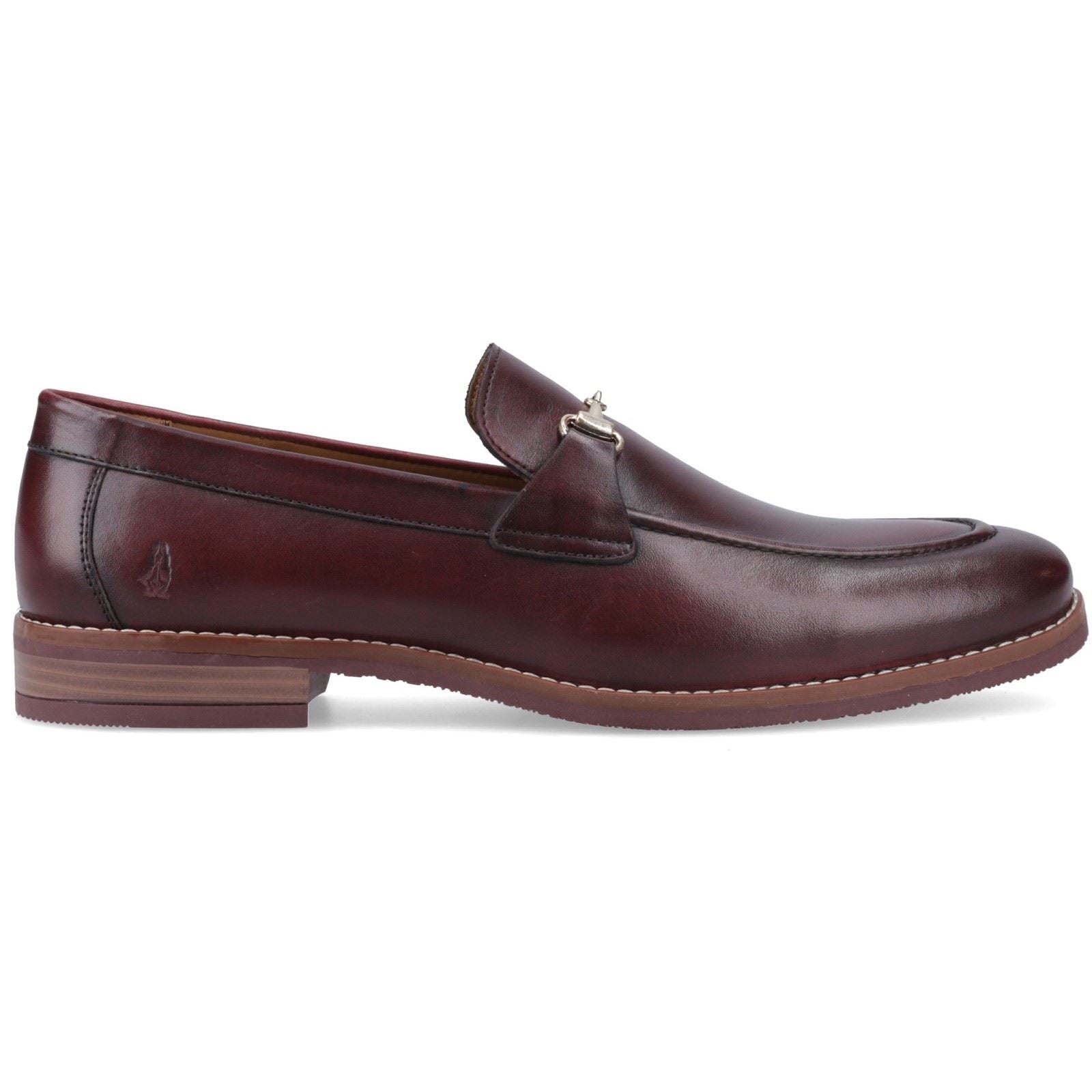 Hush Puppies Moses Leather Men's Bordeaux Loafers