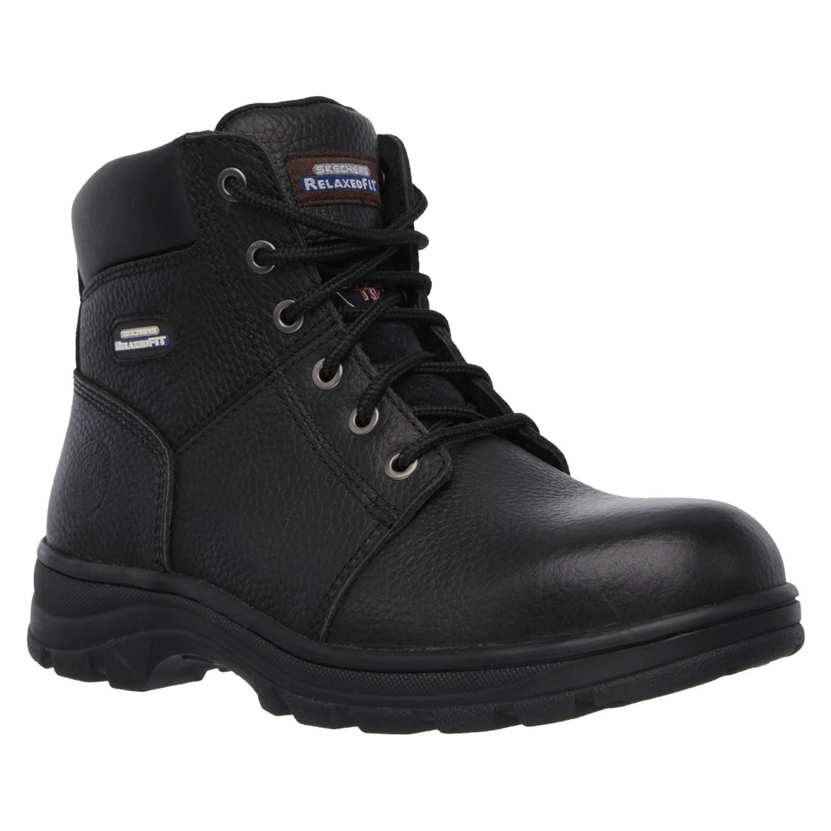 Skechers Workwear Workshire Leather Men's Black Safety Boots