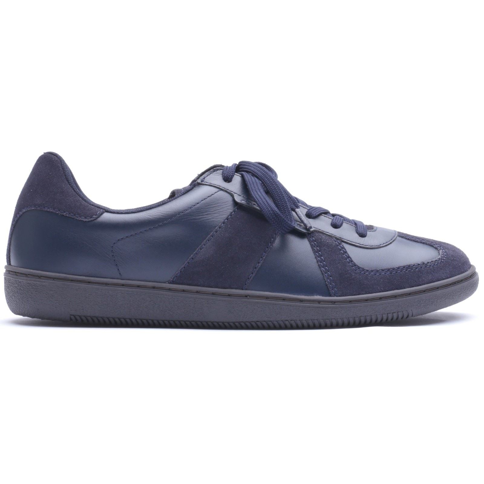Base London Tommo Leather Men's NAVY Trainers