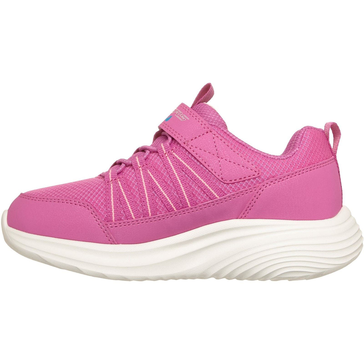 Skechers Bounder Pro Aqua Step Textile Girl's Pink/Coral Trainers