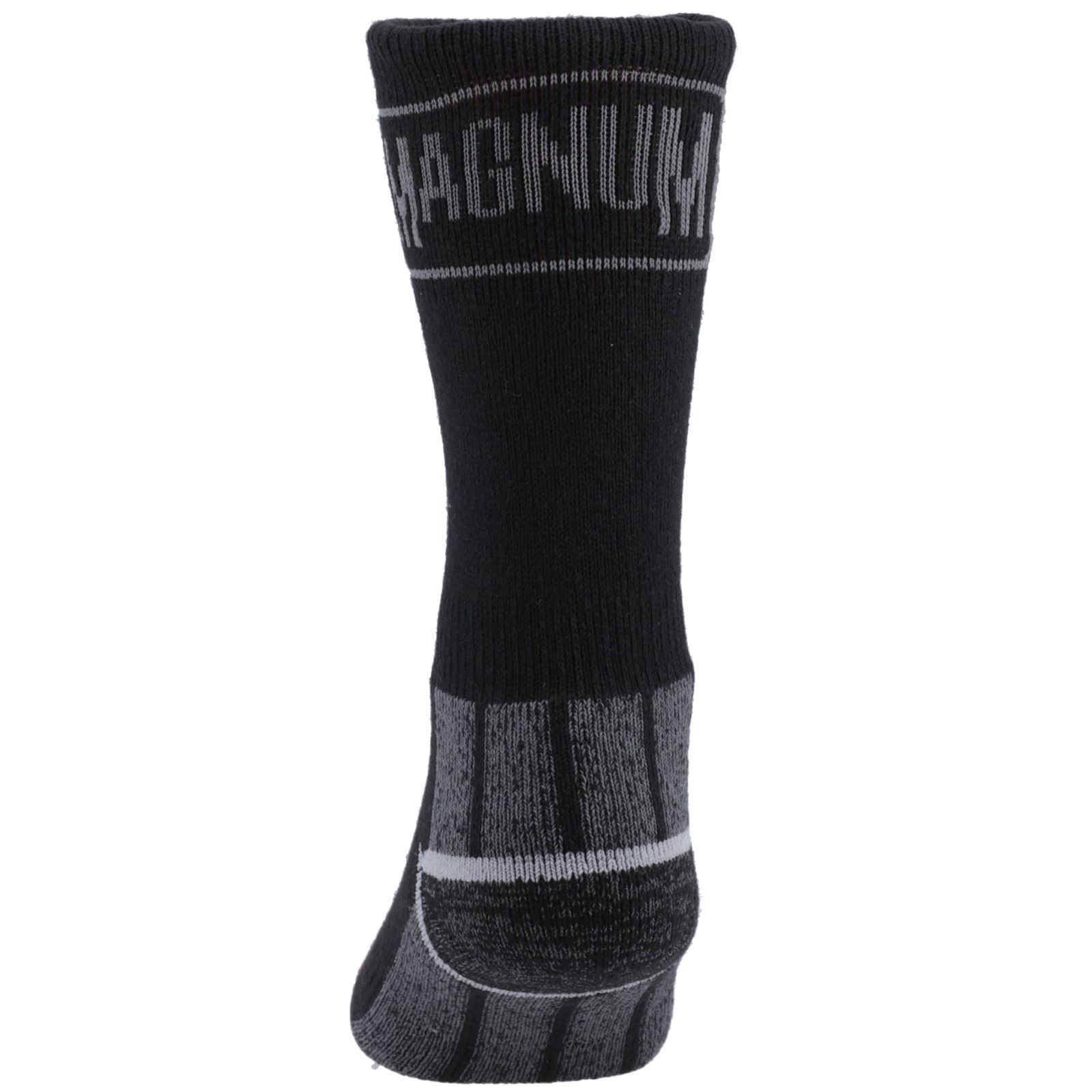 Magnum MX5 Men's Black Work Socks