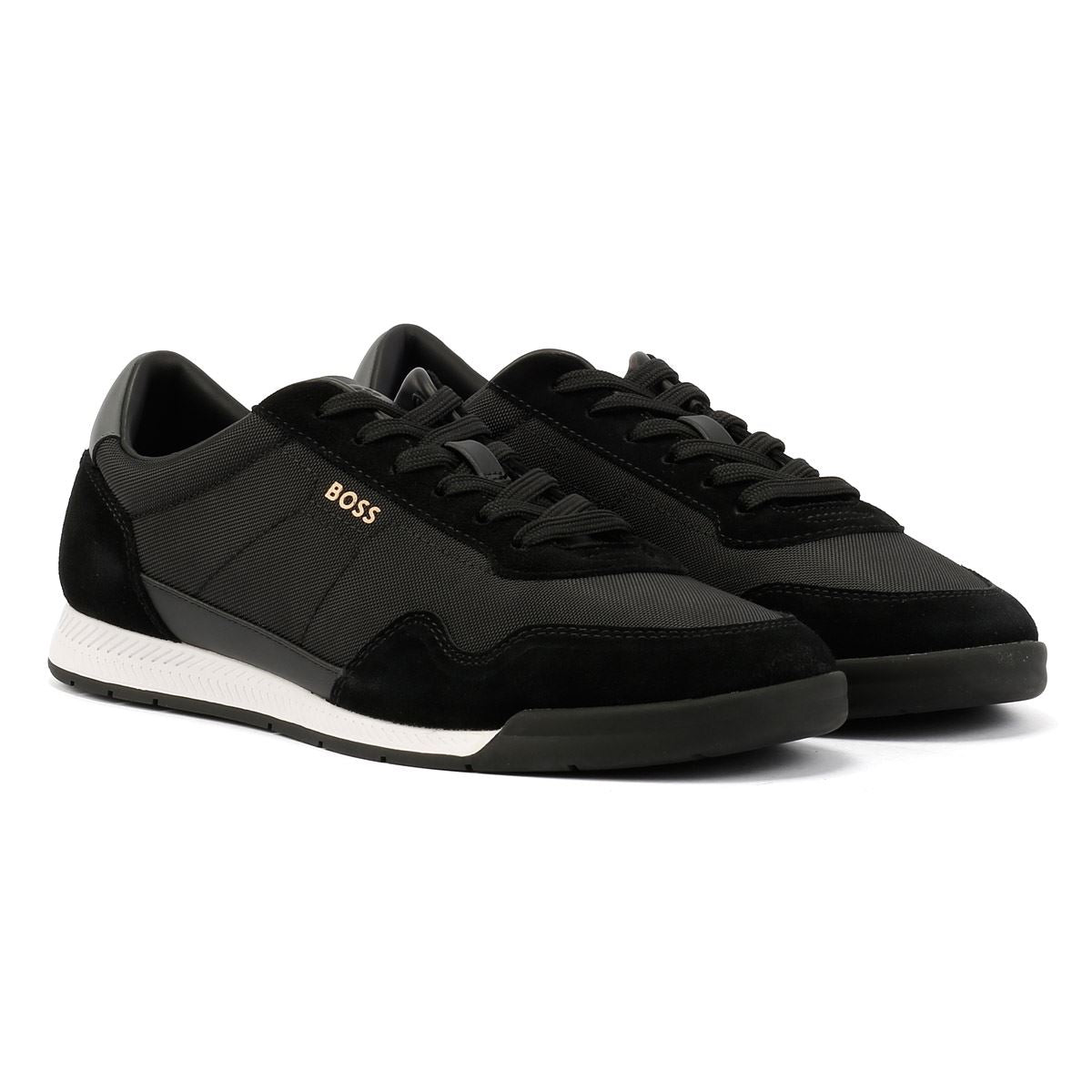 Boss Titanium Men's Black/White Trainers