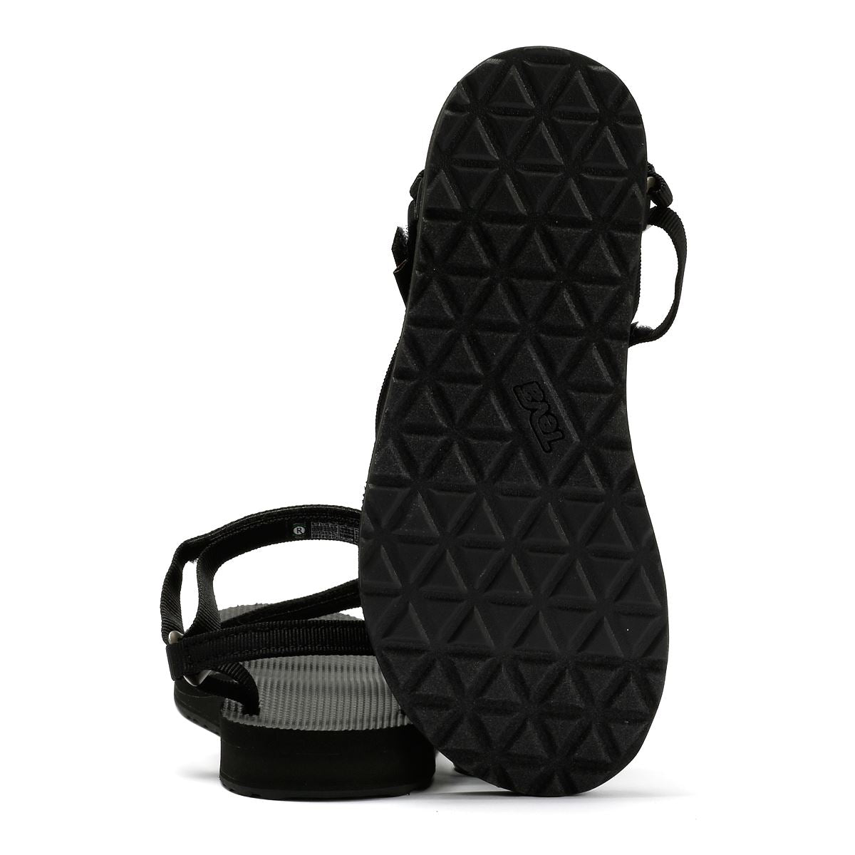 Teva Original Universal Slim Women's Black Sandals