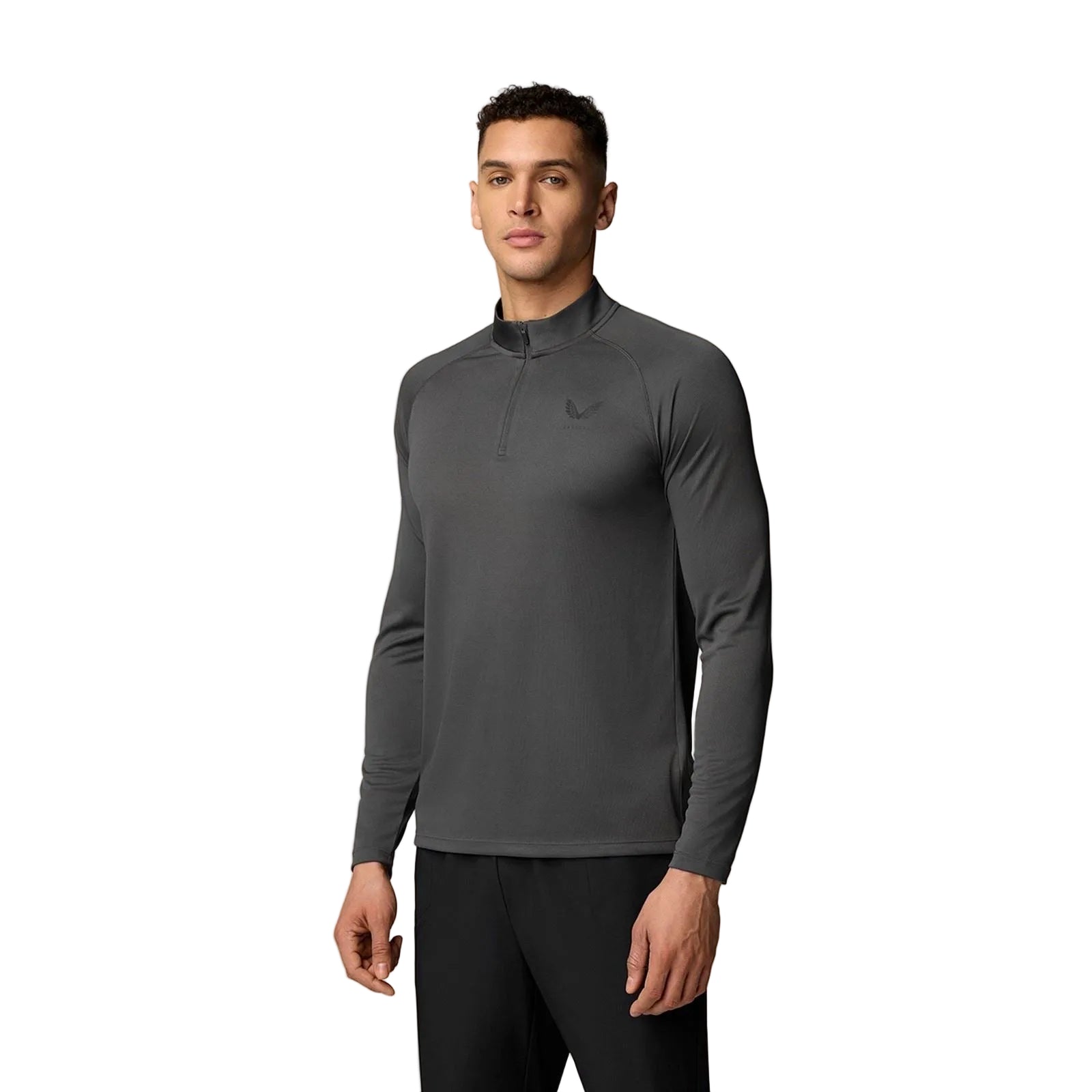 Castore Adapt Training 1/4 Zip Top Synthetic Men's Grey