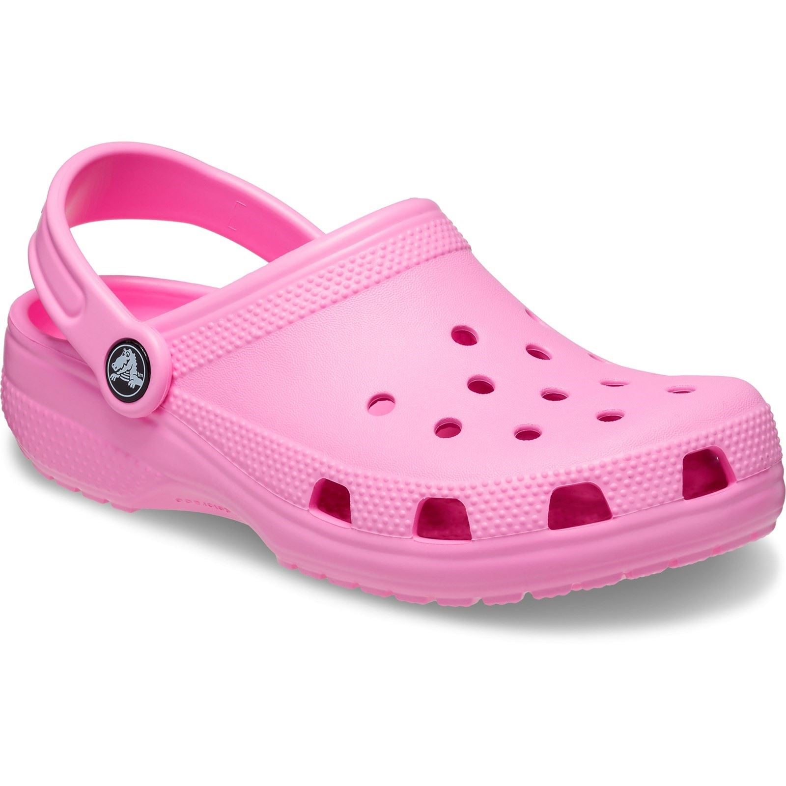 Crocs Classic Synthetic Taffy Pink Clogs