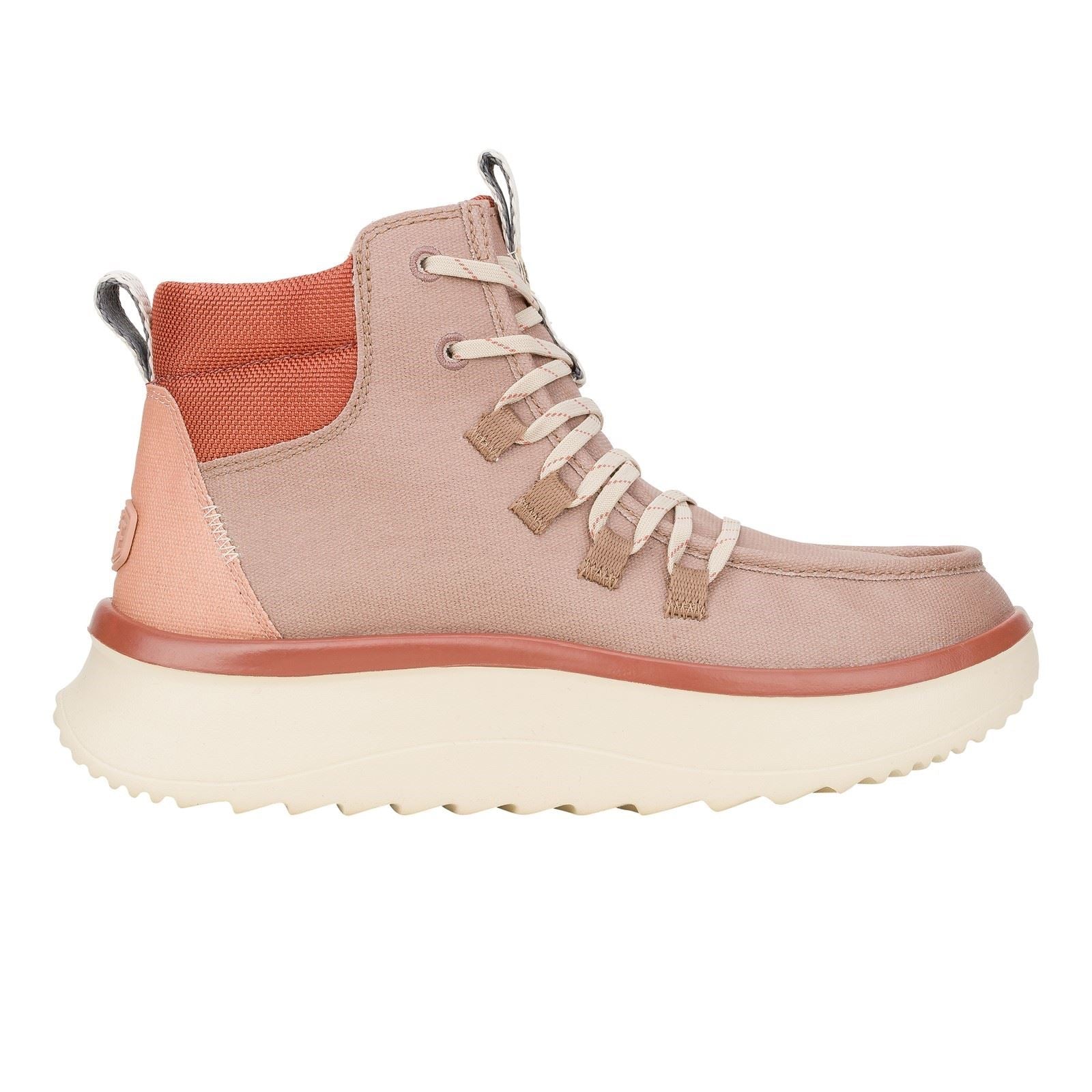 HEYDUDE Wendy Peak Apres PU Coated Canvas Women's Desert Boots