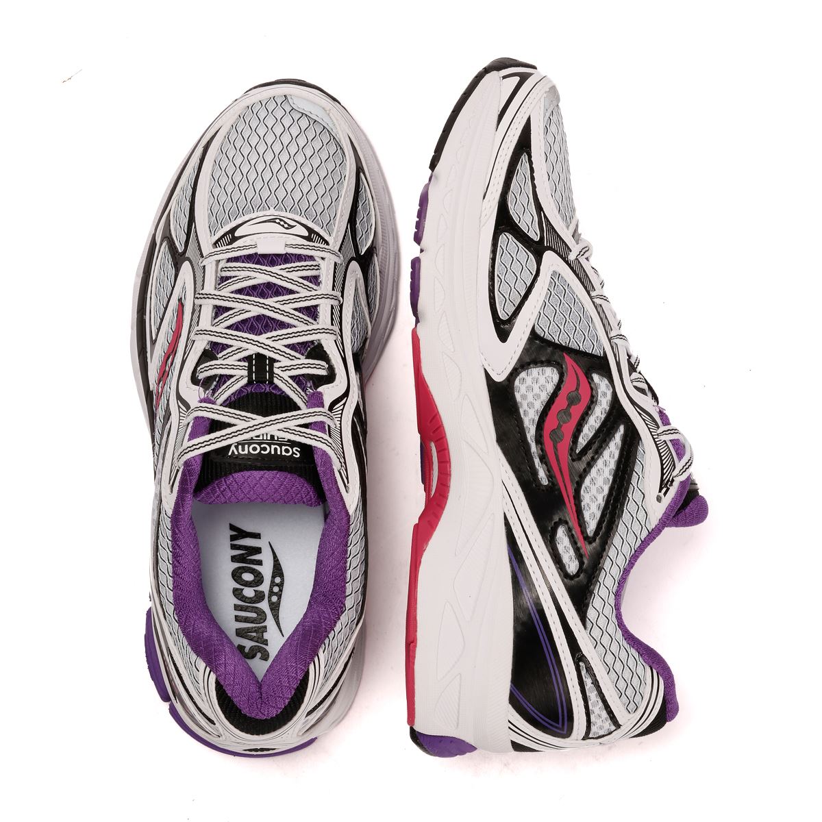 Saucony Progrid Guide 7 White/Drupe Trainers