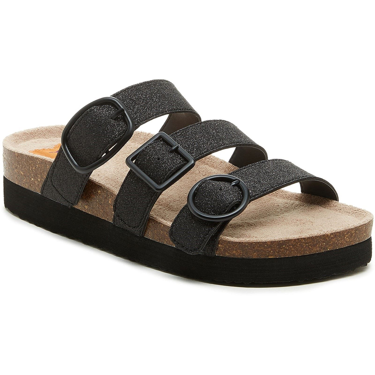 Astor Glenn Glitter Textile Sandals