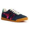 Gola Elan Glitz Suede Women's Navy/Fuchsia/Emerald Trainers