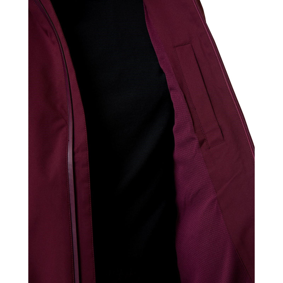 Hunter Original Lightweight Waterproof Jacket Women's Wine Rain Jacket