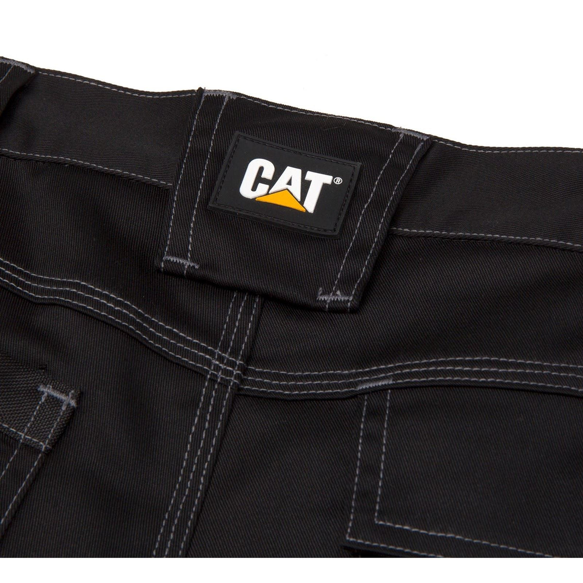 Caterpillar Essential Knee Pocket Stretch Holster Synthetic Men's Black Outdoor Trousers