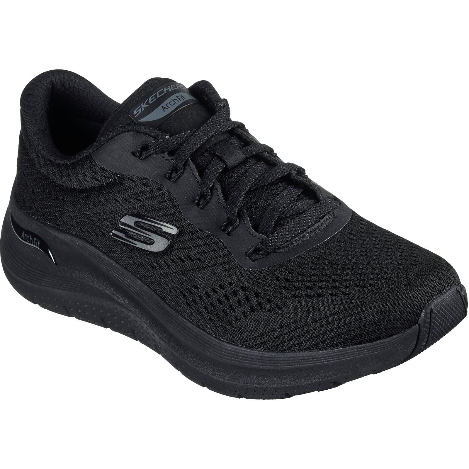 Skechers Arch Fit 2.0 Big League Synthetic Women's Black Trainers