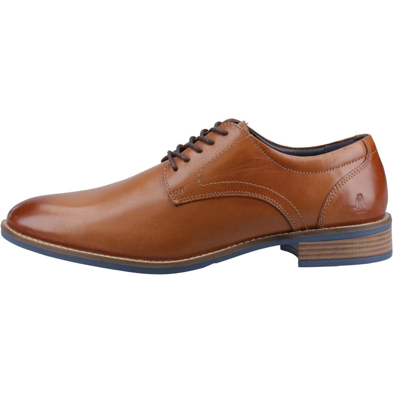 Hush Puppies Damien Lace Up Leather Men's Tan Lace-Up Shoes