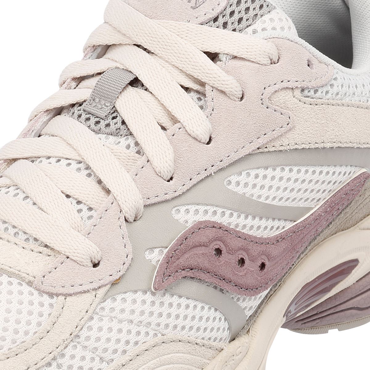 Saucony Progrid Omni 9 Premium Grey/Lilac Trainers