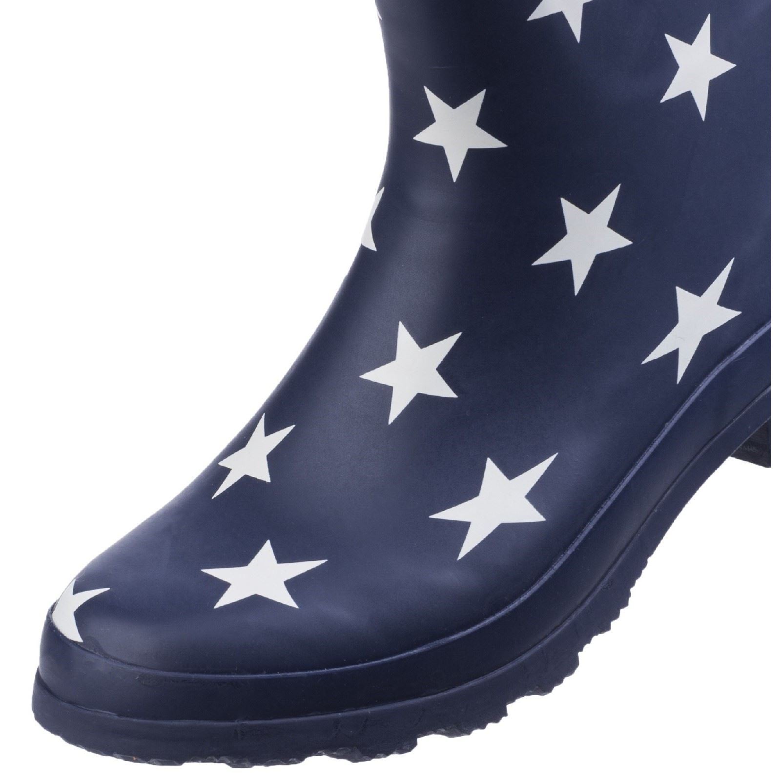 Cotswold Badminton Rubber Women's Star Slim Fit Wellington Boots