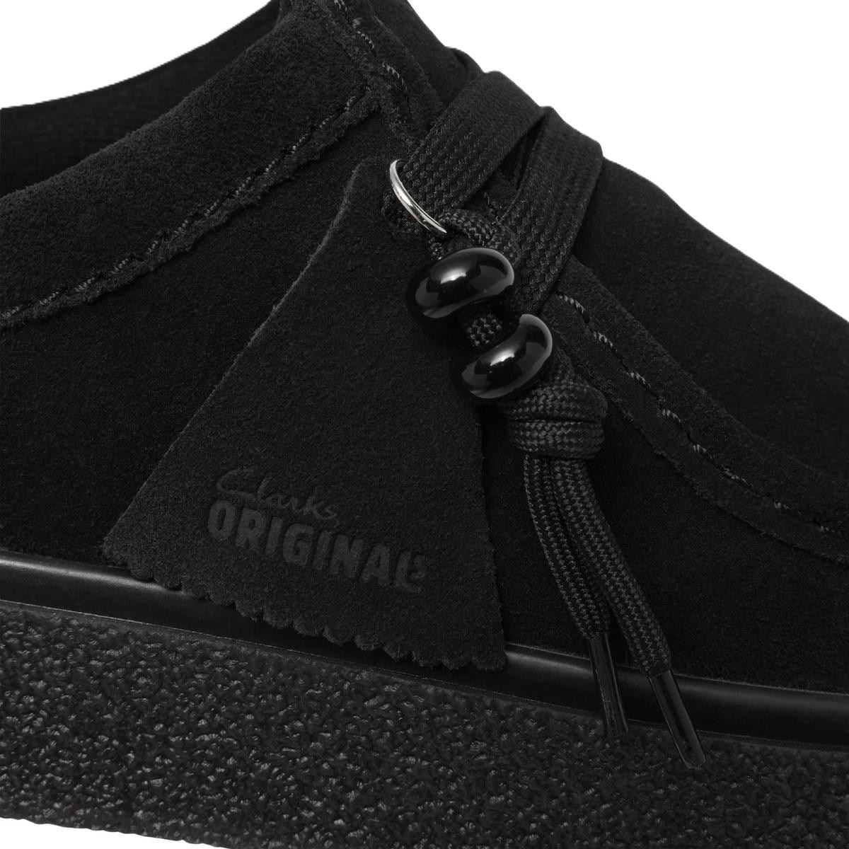 Clarks Originals Boxbee Walla Suede Women's Black Shoes