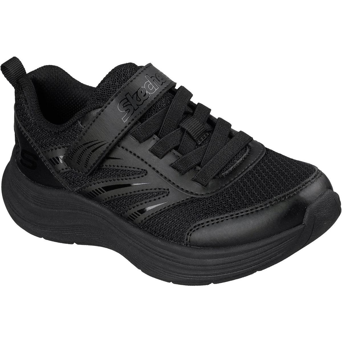 Skechers Streamline Black Trainers
