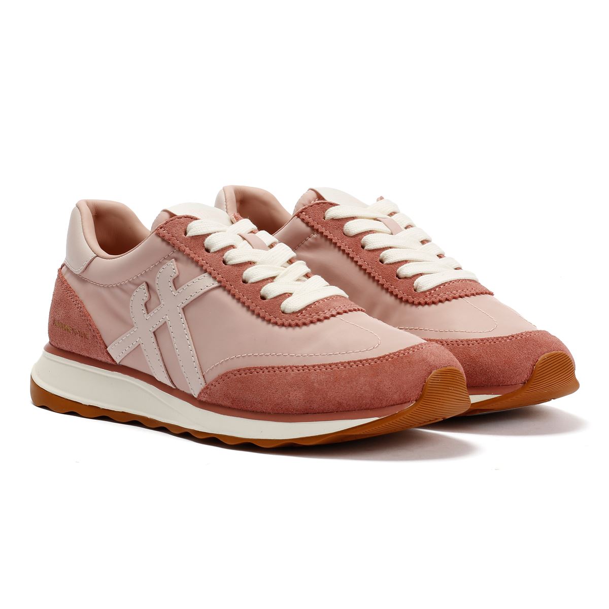 FitFlop X Pantone Retro-Q Suede Women's Rose Trainers