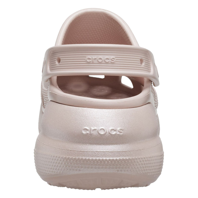Crocs Classic Crush Synthetic Pink Clay Clogs