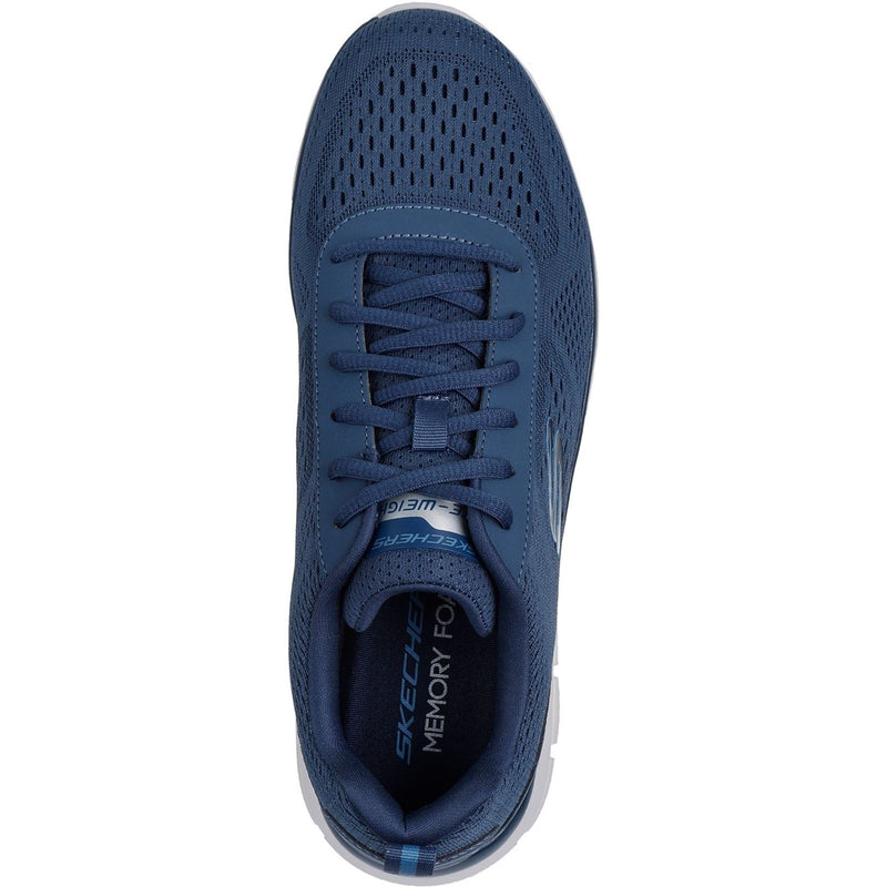 Skechers Track Leshur Synthetic Men's Blue Trainers