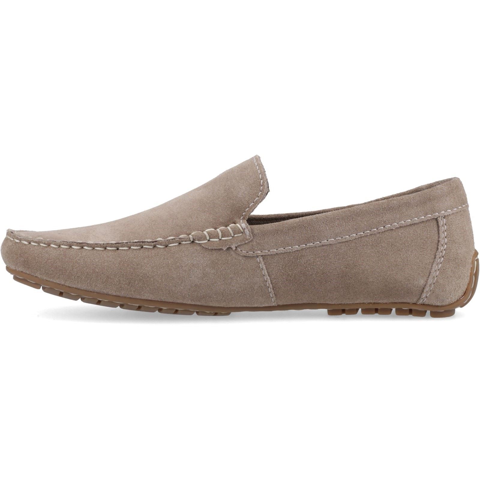Hush Puppies Ralph Suede Leather Men's Taupe Loafers
