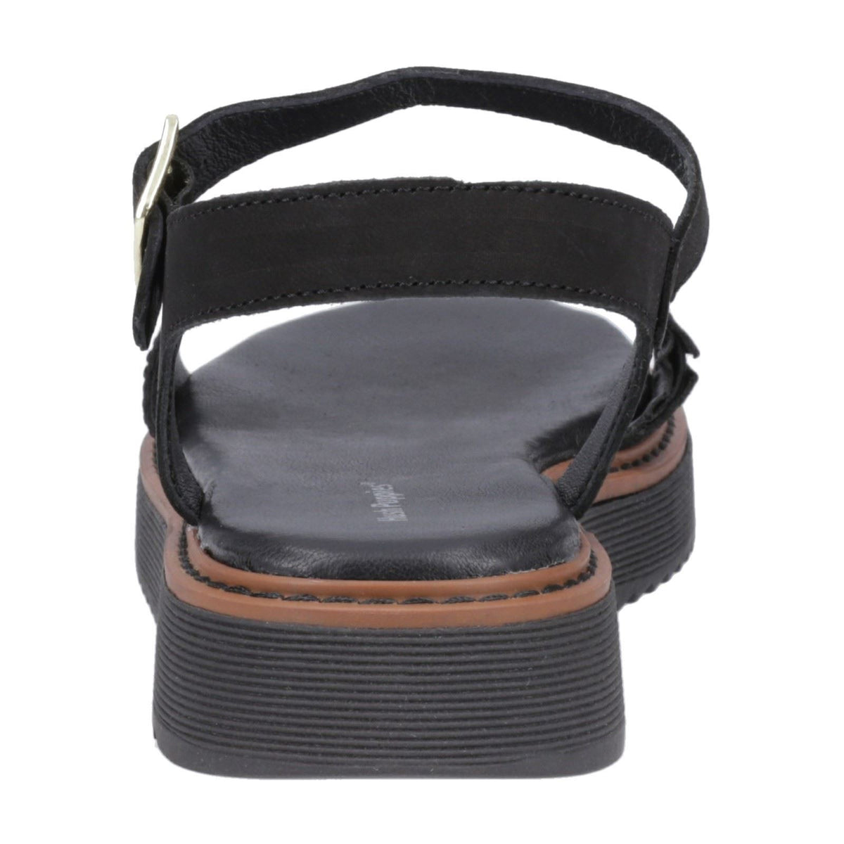 Hush Puppies Cassie Nubuck Women's Black Sandals