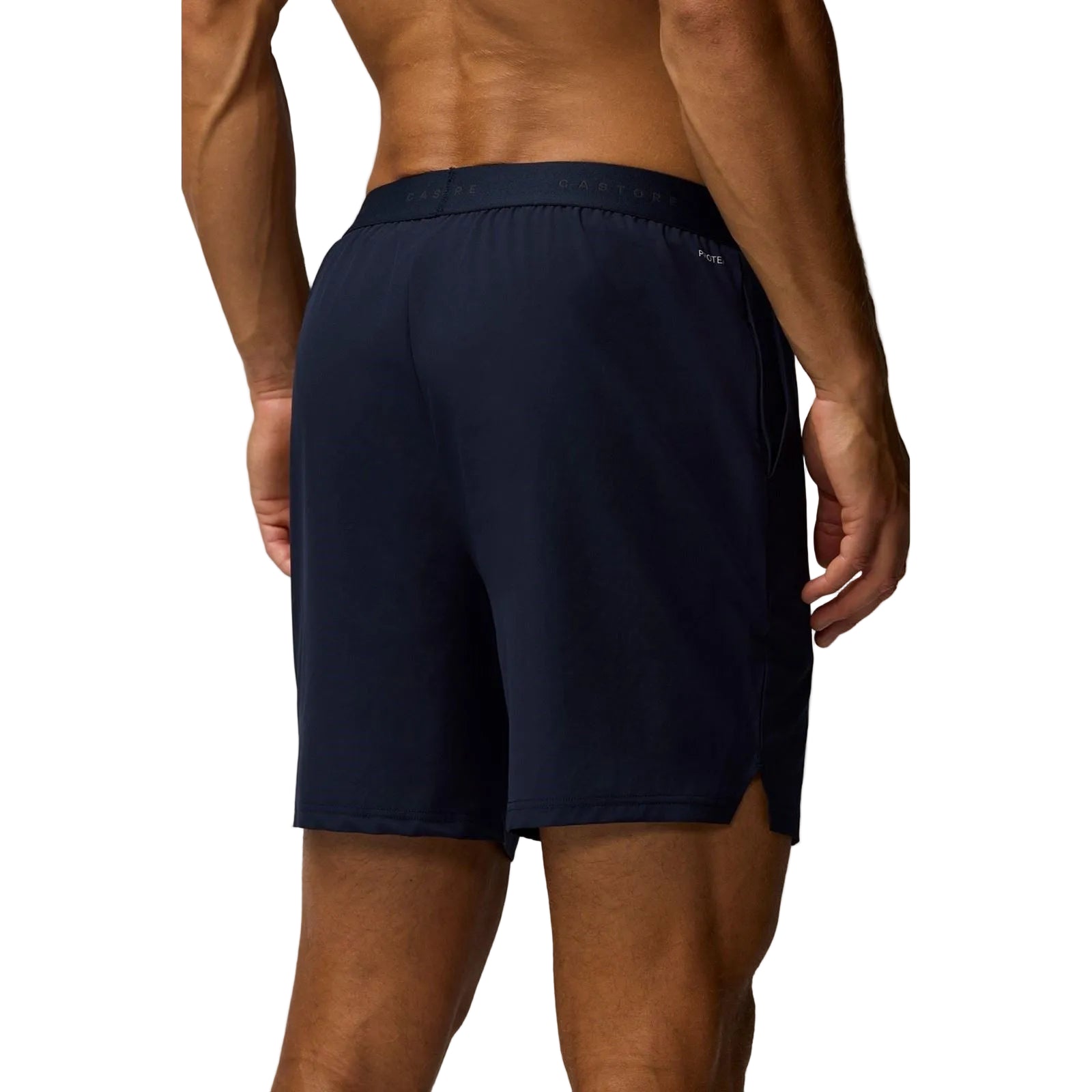 Castore Branded Elastic Shorts Polyester Men's Blue Activewear Shorts