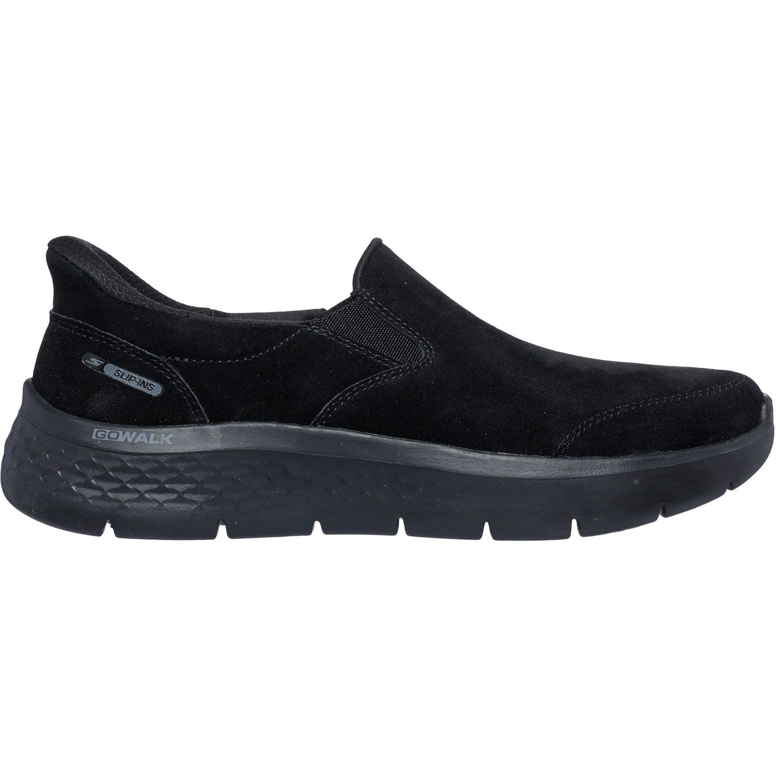 Skechers Go Walk Flex Suede Women's Black Trainers