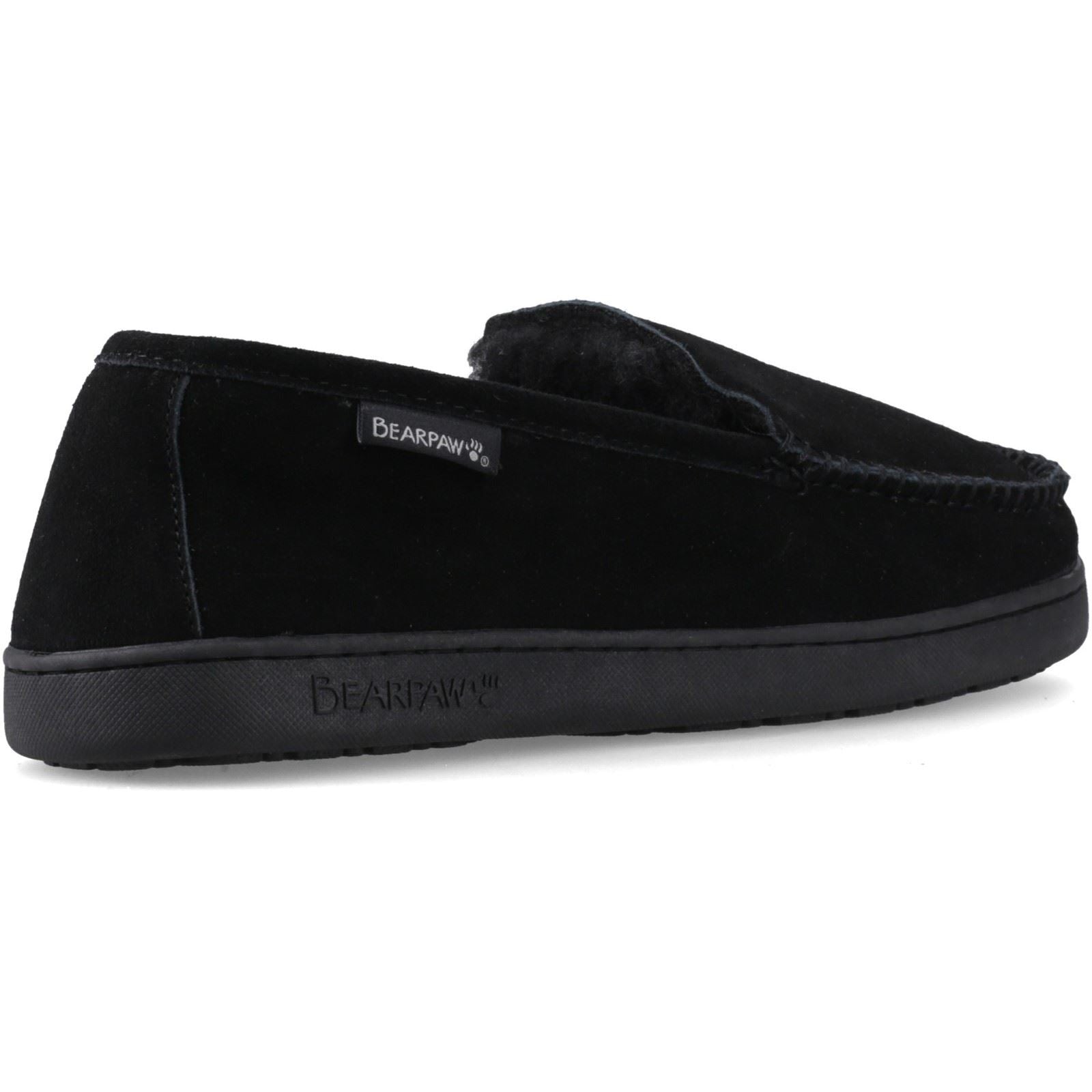 Bearpaw Brian Suede Men's Black Slippers
