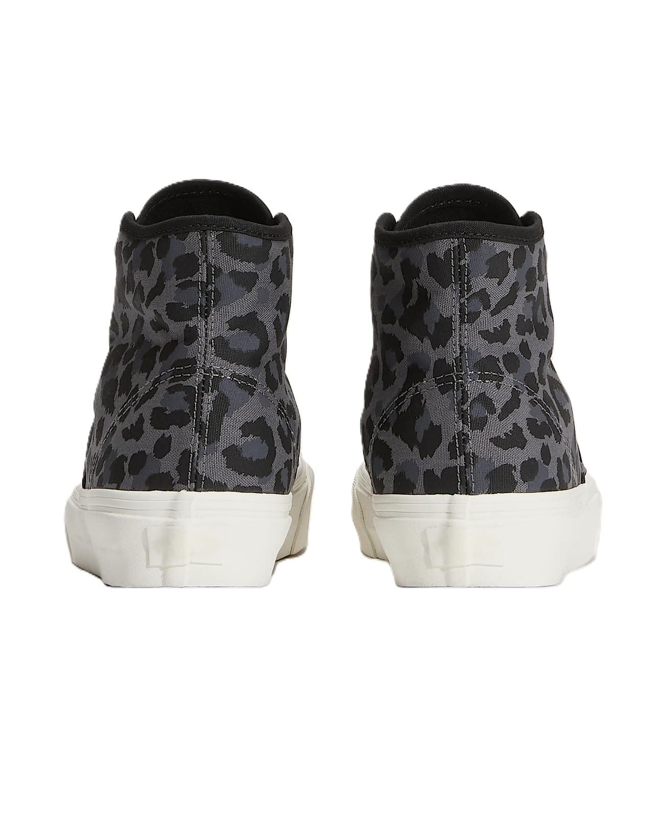 Vans Authentic Hi 2.0 Canvas Women's Leopard Black/Pew Trainers